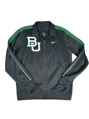 Nike Baylor Bears track jacket featuring the "BU" logo Medium